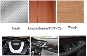 DecoPro can be applied to engine covers, center consoles, door panels and other automotive decorative parts